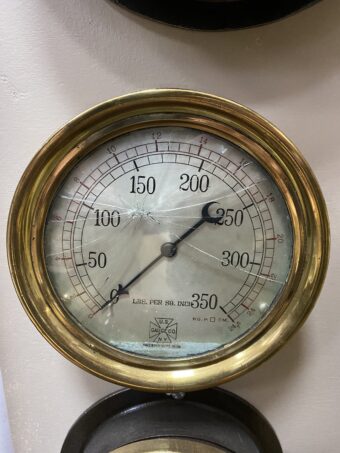 Manómetro LBS. PER SQ. INCH - U.S. GAUGE CO. N.Y.