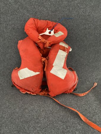 Chaleco salvavidas buque de la US Navy