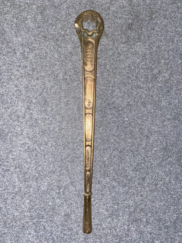 Llave/ herramienta de bronce perteneciente  a buque de la armada - Image 2