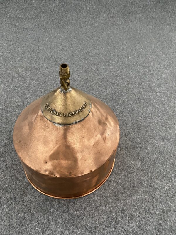 Embudo de latón y cobre perteneciente a buque de la US Navy - Image 4