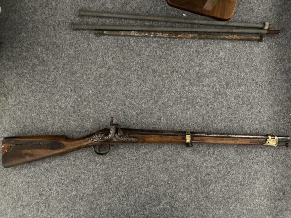 Carabina de oficial de marina M 1857 . Inerte - Image 3
