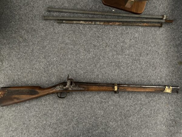 Carabina de oficial de marina M 1857 . Inerte - Image 4