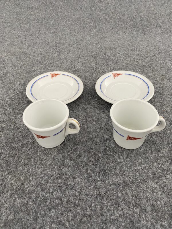 Tazas de café con logo de la Cª trasmediterranea - Image 2