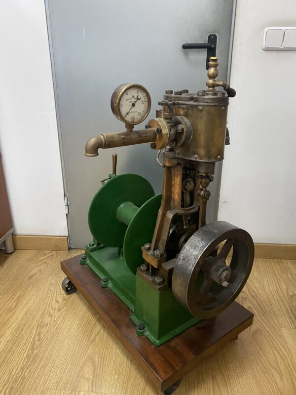 Motor a vapor (halador de barco)
