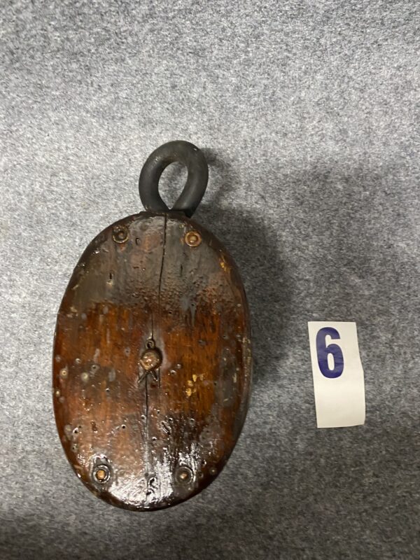 Polea de madera con tres roldanas de nilón - Image 4