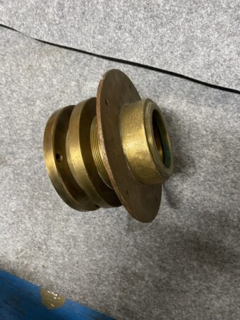 Herraje de bronce procedente de barco