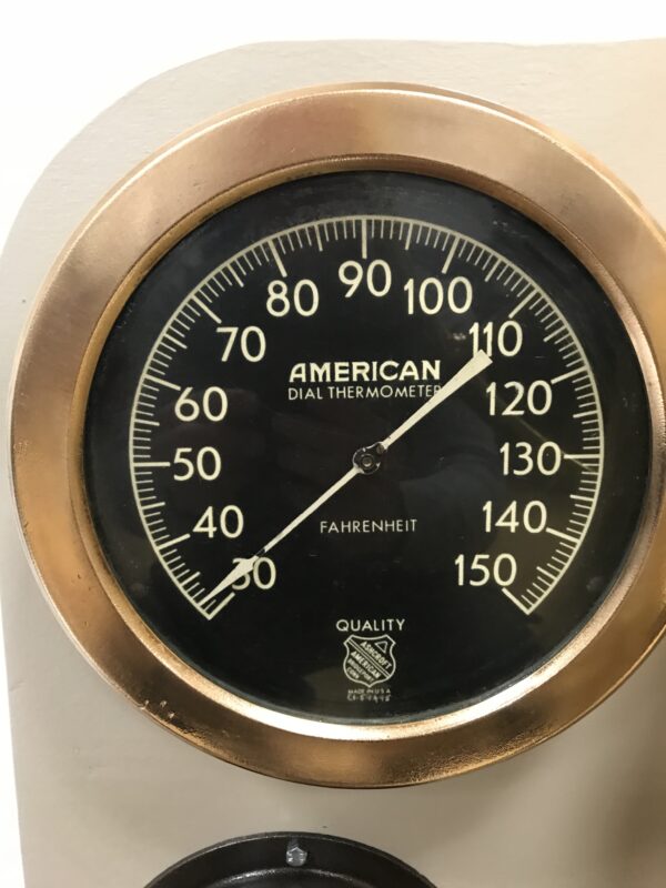 Manómetro American Dial Thermometer. - Image 2