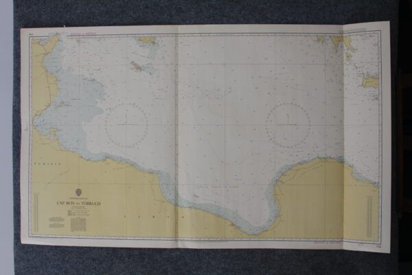 Cap Bon to Tobruch. Mediterranean sea. nº176