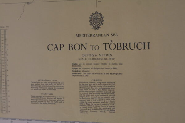 Cap Bon to Tobruch. Mediterranean sea. nº176 - Image 2