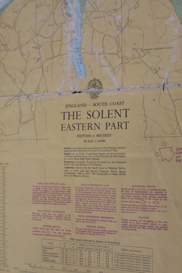 The solent-Eastern part. England South Coast. nº394 - Image 2