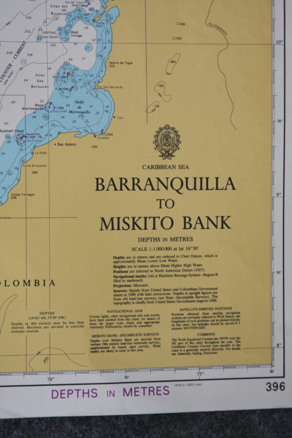 Barranquilla to Miskito Bank. Caribbean Sea. nº396 - Image 2