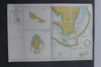 Islands and Reefs between Fiji, Samoa and Tonga. South Pacific Ocean. nº 968