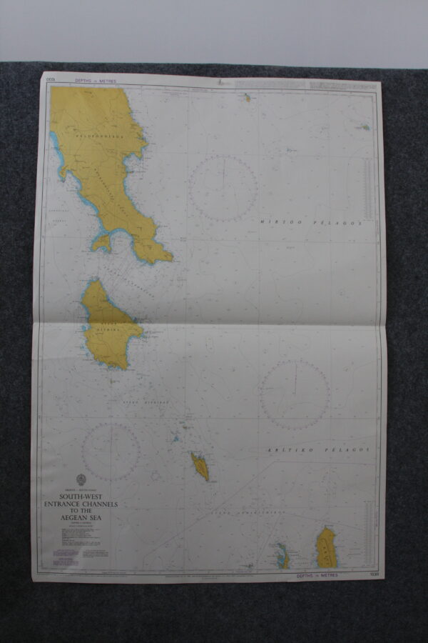 South-West entrance Channels to the Aegean Sea. nº 1030