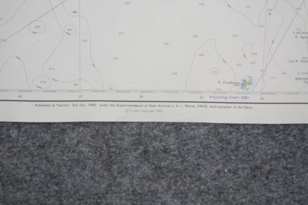 South-West entrance Channels to the Aegean Sea. nº 1030 - Image 3