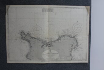 Cap Flamanville to iles St Marcouf. France North Coast. nº1106