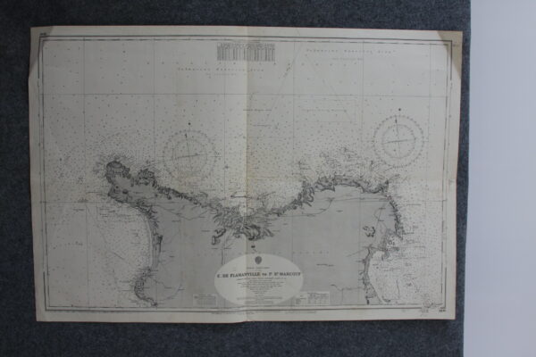 Cap Flamanville to iles St Marcouf. France North Coast. nº1106