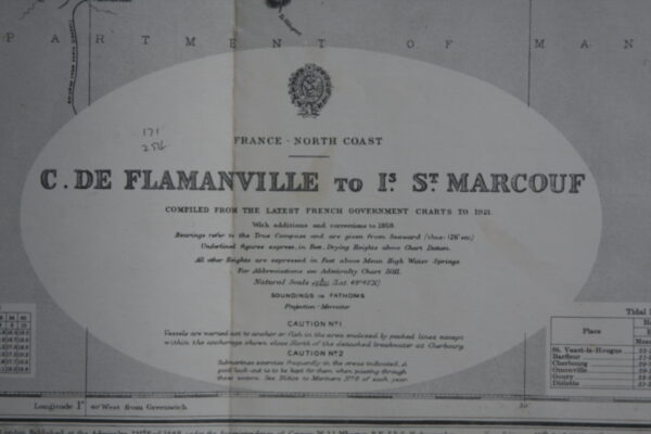 Cap Flamanville to iles St Marcouf. France North Coast. nº1106 - Image 2