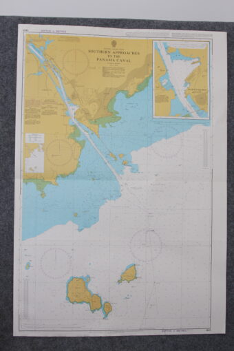 Southern approaches to the Panama Canal. Panama Pacific Coast. nº1401