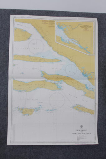 Otok Glavat to Ploce and Makarska. Croatia. nº 1574