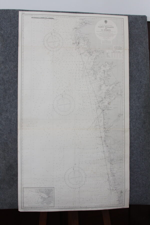 Cabo Villano to Oporto. West coast of Spain and Portugal. nº1752