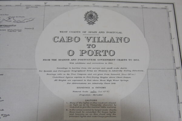 Cabo Villano to Oporto. West coast of Spain and Portugal. nº1752 - Image 2
