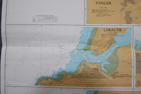 Tanger with approaches Larache and Oued Sebou. Morocco. nº1912 - Image 5