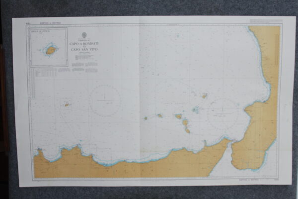 Capo di Bonifaci to Capo San Vito. Thyrrhenian Sea. nº1976