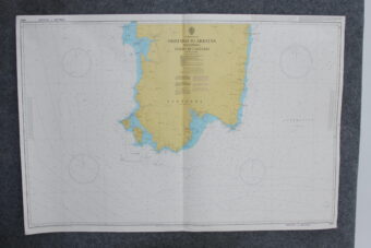 Oristano to Arbatiax including Golfo di Cagliari. nº 1990