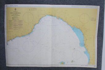 Nice to Livorno including Gulf of Genoa. France and Italy. nº1998