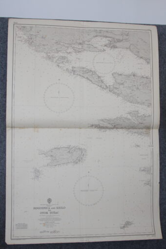 Rogoznica and Krilo to Otok Susac. Mediterranean Sea - Adriatic Sea. nº 2712