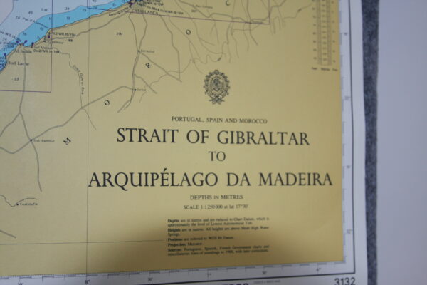 Strait of Gibraltar to Archipelago Da Madeira. Portugal-Spain- Morocco. nº3132 - Image 2