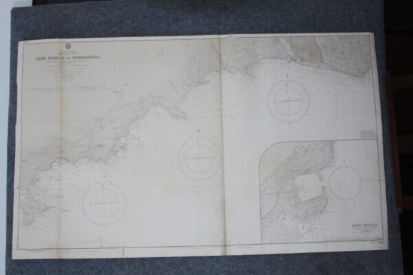 Cape Ferrat to Bordiguera. Port Monaco. Mediterranean . France and Italy. nº3220