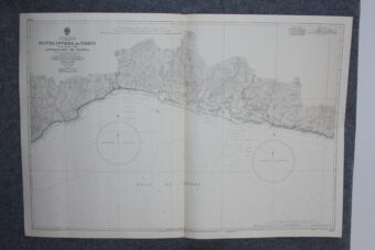 Punta Invrea to Nervi. Approaches to Genoa. Italy Gulf of Genoa. nº3909