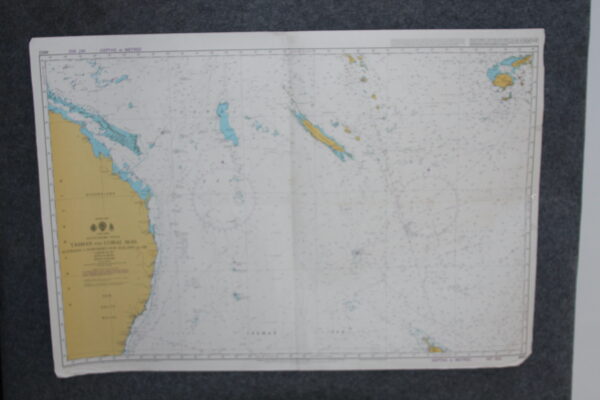 Tasman and Coral Seas - Australia to Northern New Zealand and Fiji. South pacific Ocean . nº4602