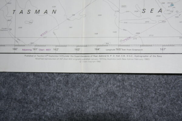 Tasman and Coral Seas - Australia to Northern New Zealand and Fiji. South pacific Ocean . nº4602 - Image 3