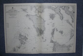 Cuyo Island to Cabra Island, including Midoro Strait and Sibuyan Sea. Philippine Islands.Midoro and adjacent islands. nº 3807