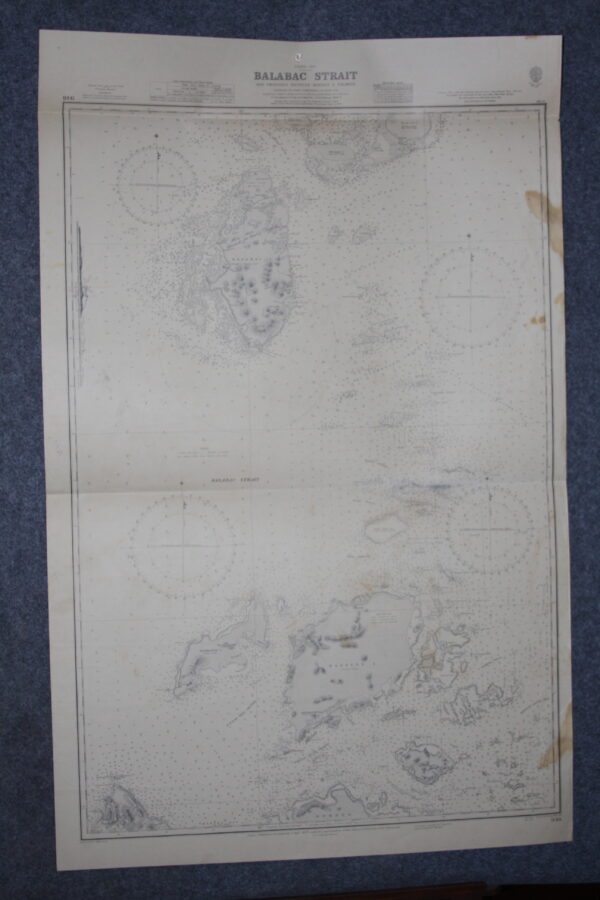 Balabak Strait and channels between Borneo & Palawan . China Sea. nº 948