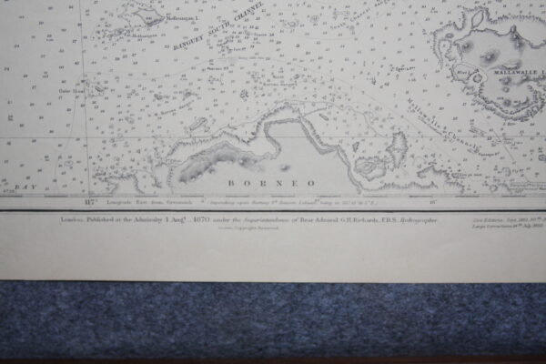Balabak Strait and channels between Borneo & Palawan . China Sea. nº 948 - Image 3