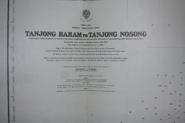 Tanjong Baran to Tanjong Nosong. Borneo - North West coast - China Sea. nº 2109 - Image 2