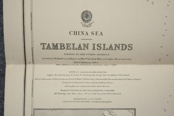 Tambelan Islands and Creek. China Sea. nº 361 - Image 2