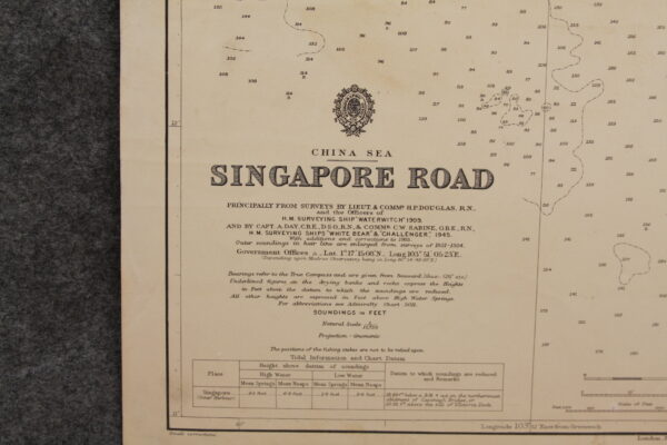 Singapore Road. china Sea. nº 1995 - Image 2