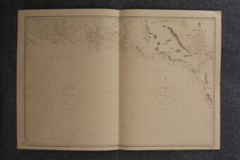 Cape Blackwood to Freshwater Bay (sheet 4). Papua or New Guinea. British New Guinea south coast. Pacific Ocean. nº2120