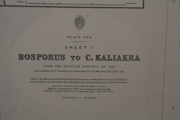 Bosporus to Cape Kaliankra . Black Sea (sheet I). nº2230 - Image 2