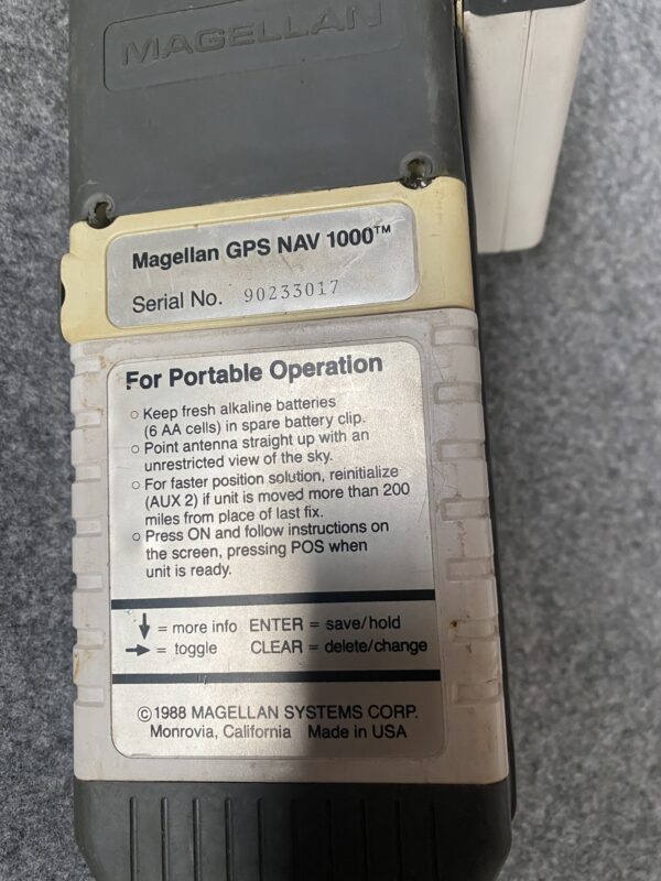 GPS Magellan NAV 1000 - Image 4