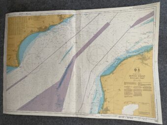 Dover  Strait Western Part. English  channel.nº1892