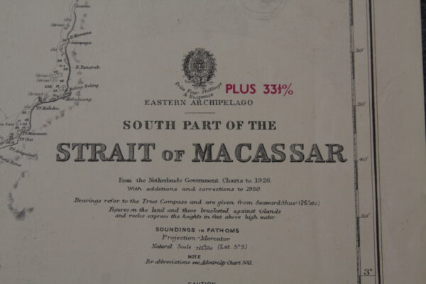 Strait of Macassar South part. Eastern archipelago. nº2637 - Image 2