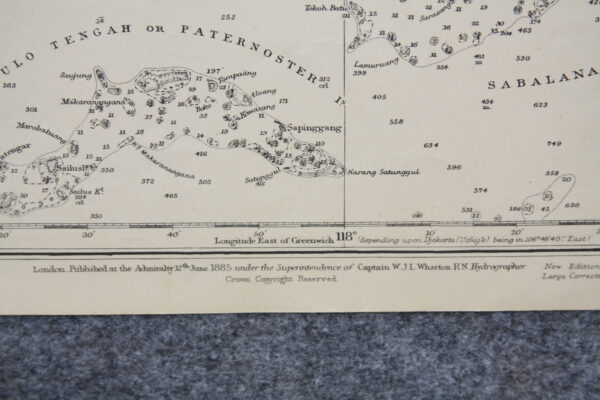 Strait of Macassar South part. Eastern archipelago. nº2637 - Image 3
