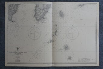 Omai Saki to Nojima Saki including Izu shoto. Japan - Hoshu - South coast. nº 3359