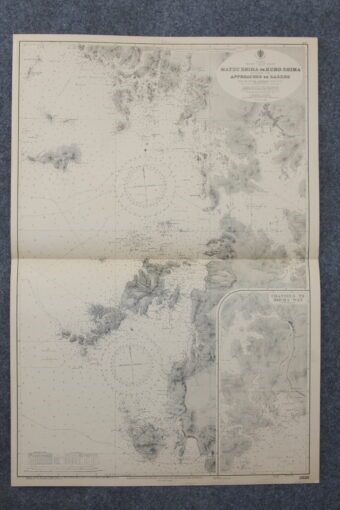 Matsu Shima to Kuro Shima including The approaches to Sasebo. Japan - Kyushu west coast . nº 2026