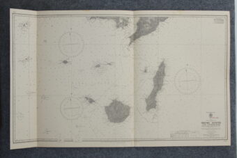 Osumi Gunto and approaches . Japan . Kyushu south coast. nº 3357